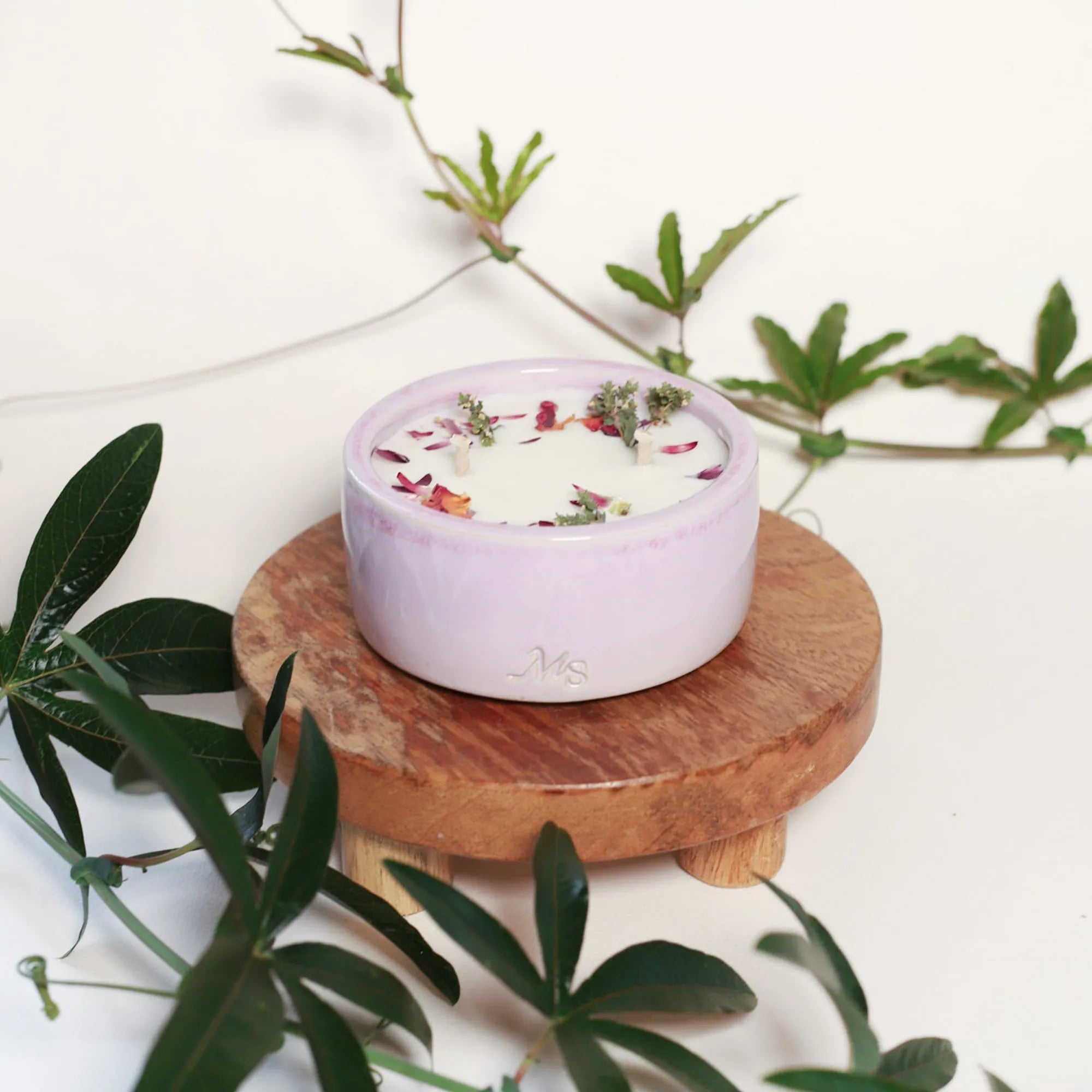 Bougies fleuries Rosie 200G