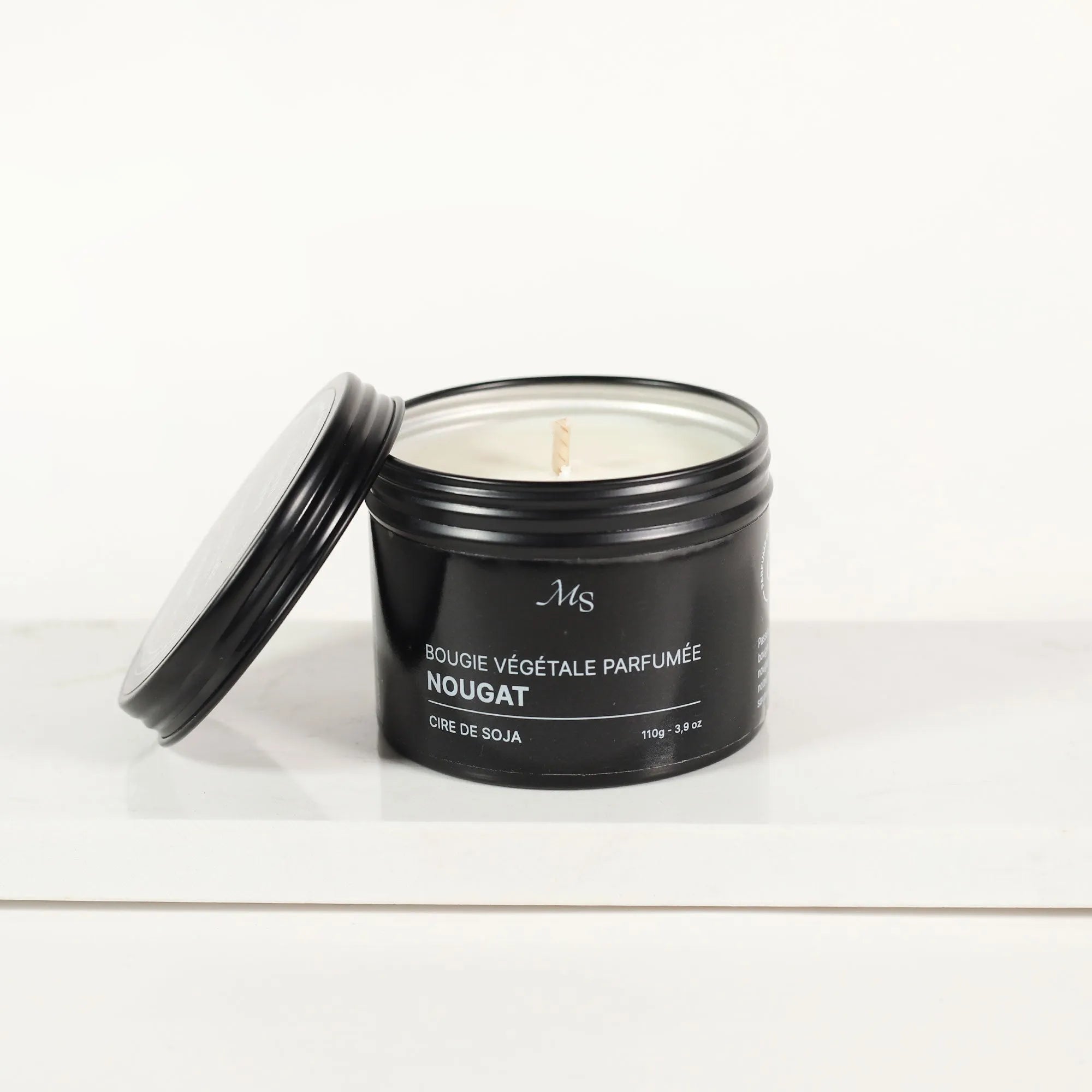 Nougat - Bougie métal, Candles, Maison Séjour