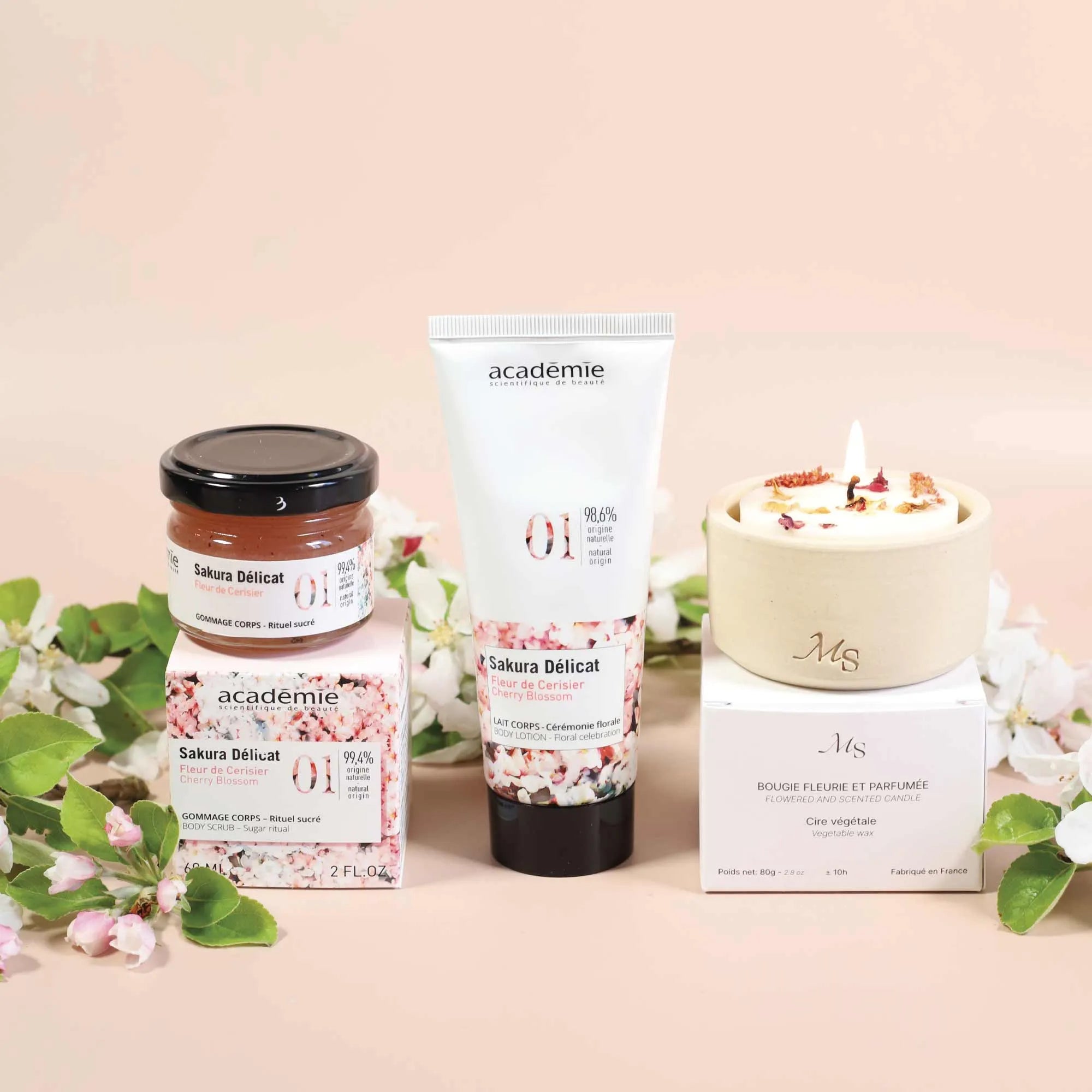 Coffret Académie x Maison Séjour, Candles, Maison Séjour