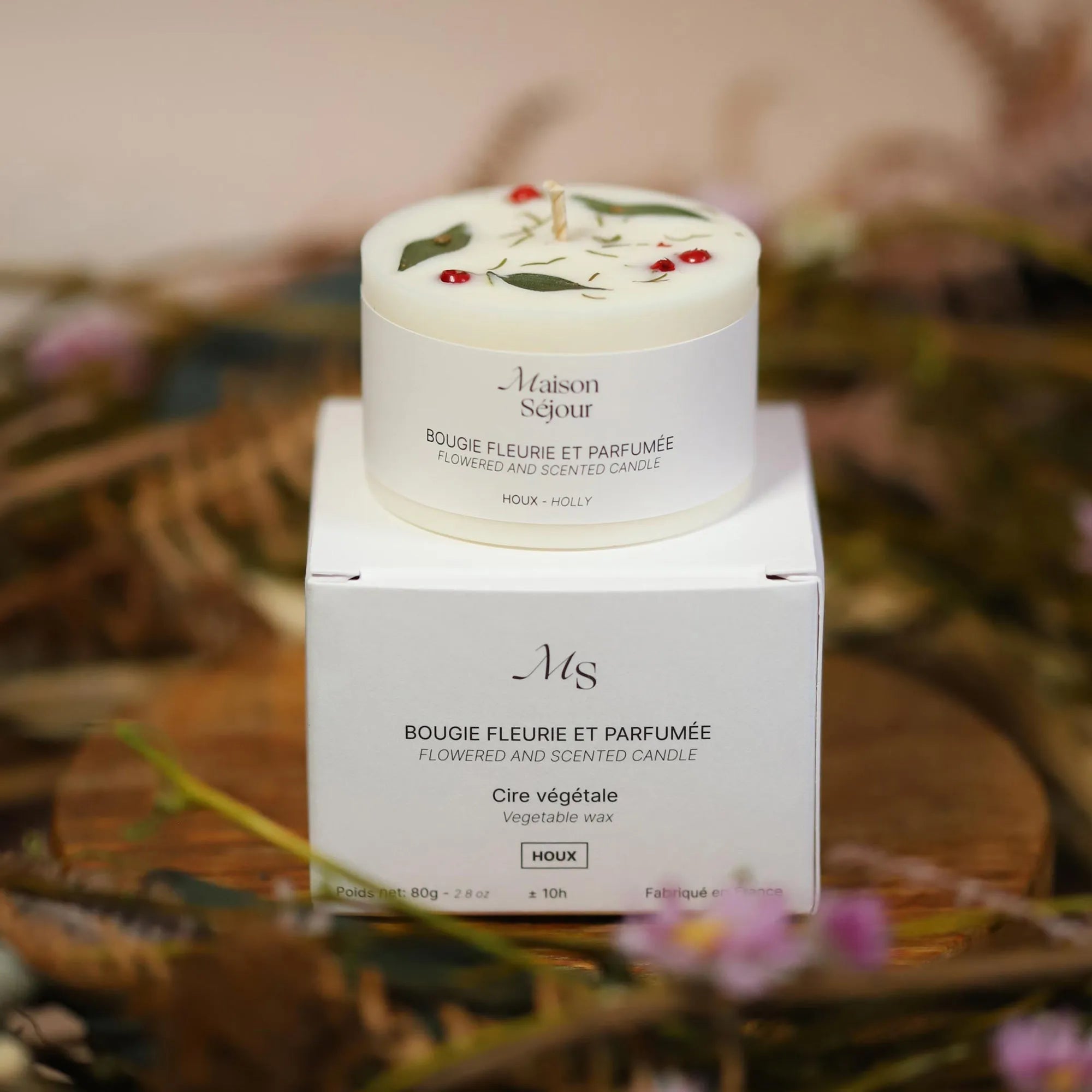 Coffret Trio de Noël, Candles, Maison Séjour