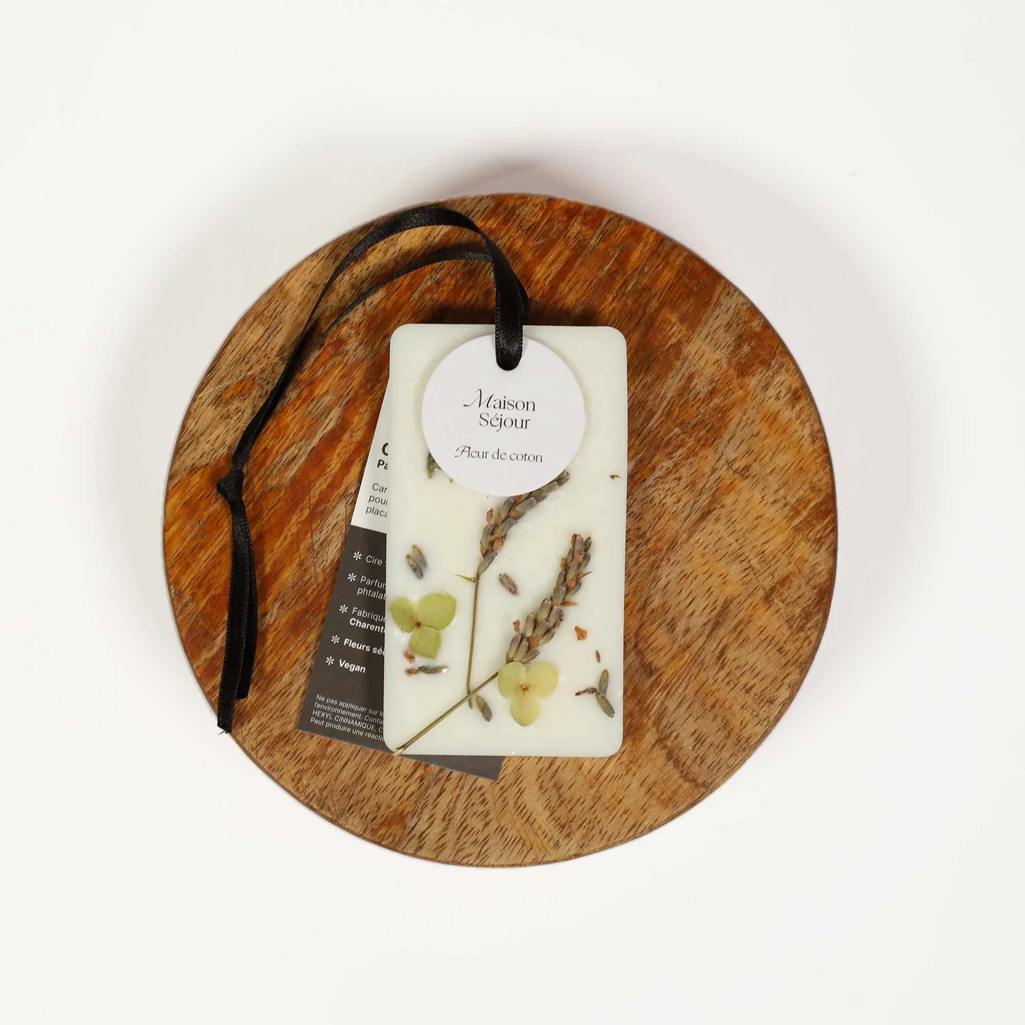 Fleur de coton - Carte florale parfumée, Decor, Maison Séjour