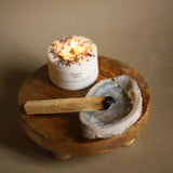 Fleur de coton - Bougie votive - Maison Séjour