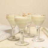 Lot de 4 verres liqueurs (35g) - Nougat
