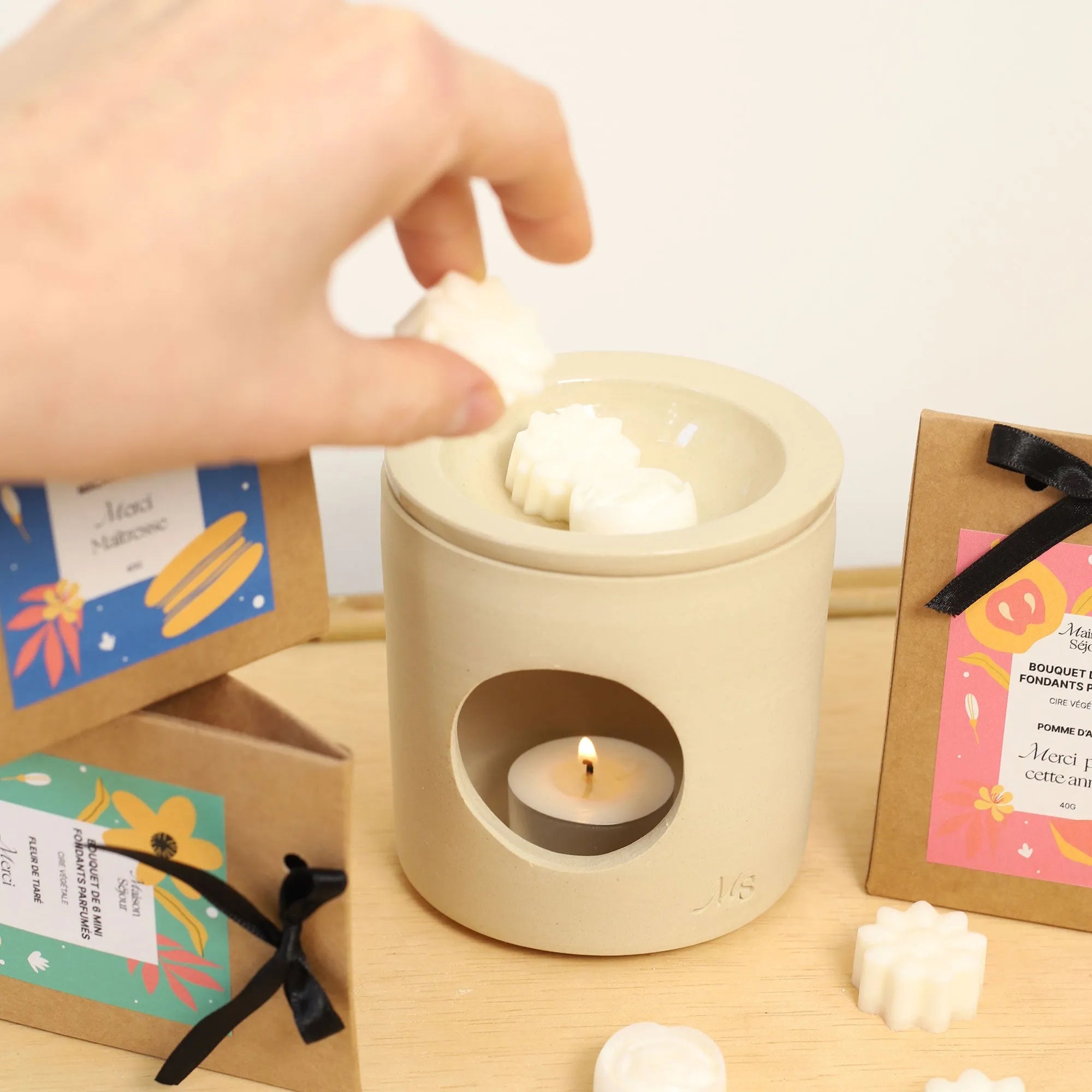 6 mini fondants parfumés - Merci Maîtresse, Maison Séjour