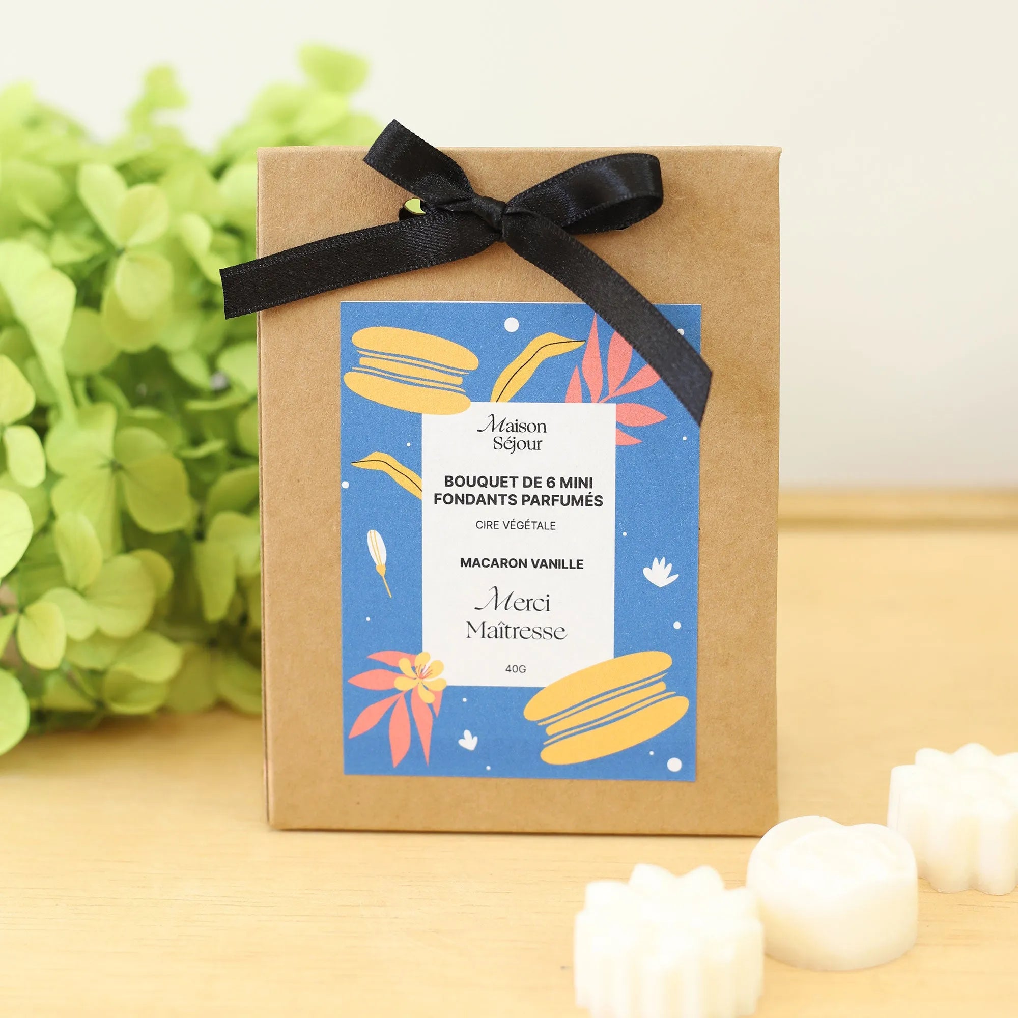 6 mini fondants parfumés - Merci Maîtresse, Maison Séjour