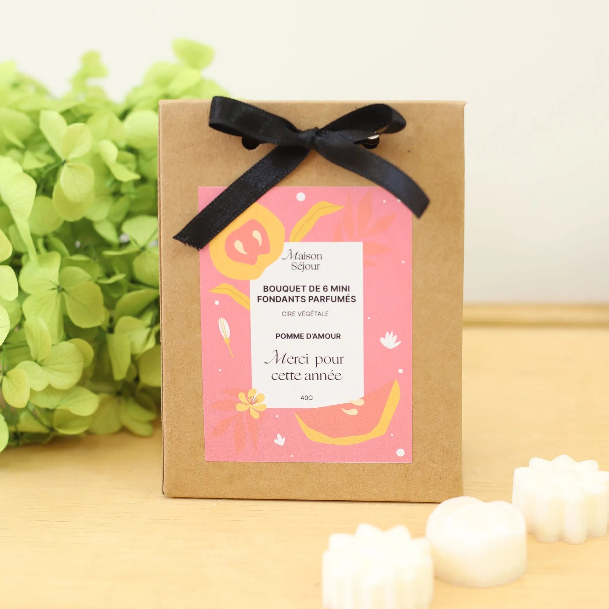6 mini fondants parfumés - Merci pour cette année, Maison Séjour