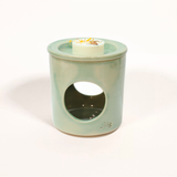 Lueur Botanique - Brûle-parfum en grès