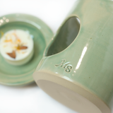 Lueur Botanique - Brûle-parfum en grès