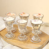 Coffret 6 verres liqueur - Vanille et Grenade
