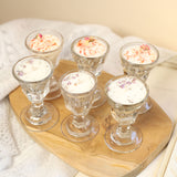 Coffret 6 verres liqueur - Vanille et Grenade