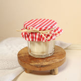Bougie pot de confiture