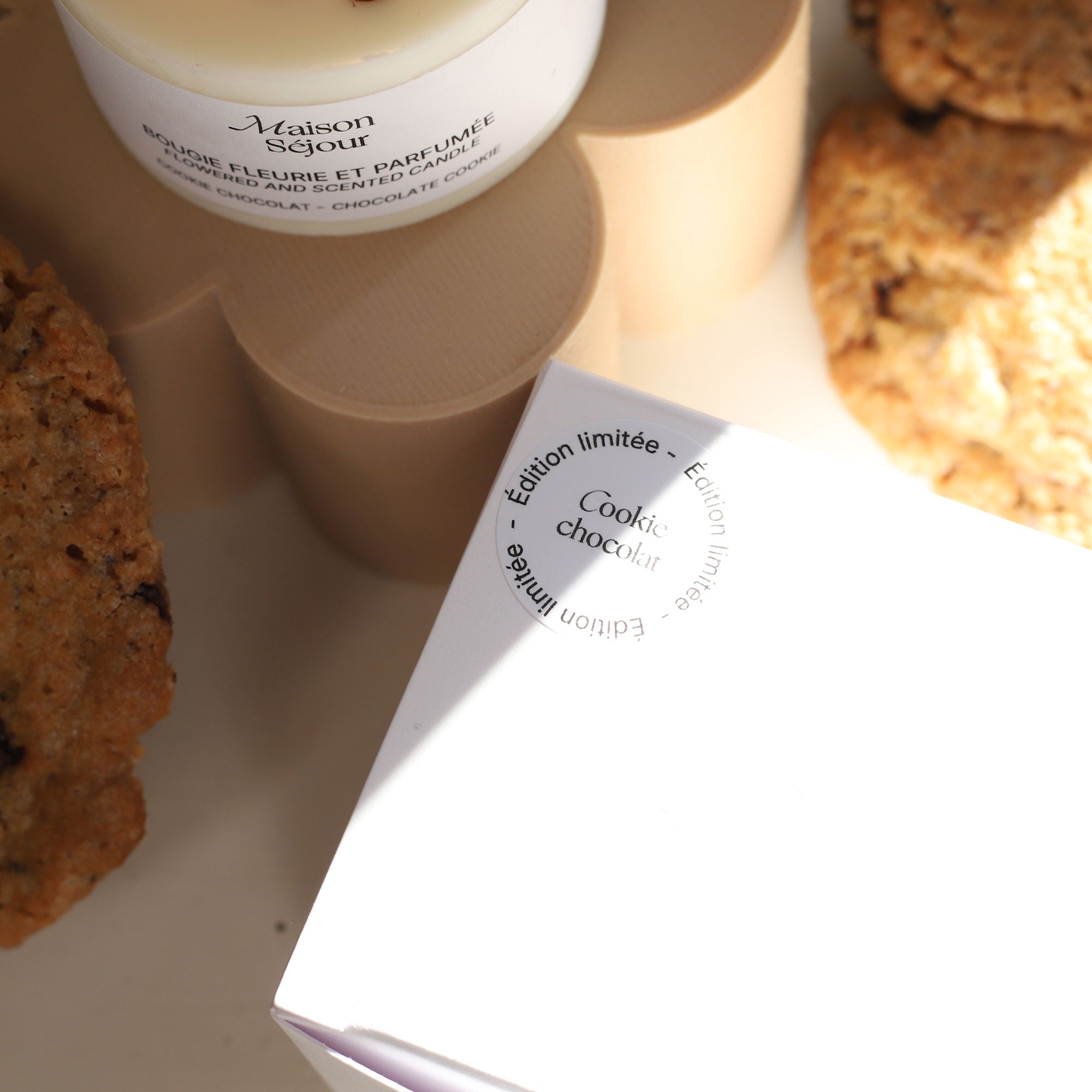 La bougie du mois de Septembre - Cookie chocolat
