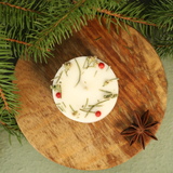 La bougie du mois de Décembre - Sapin de Noël