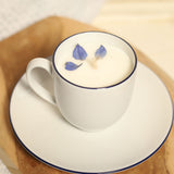 Bougie Tasse café Guy Degrenne - Cyclamen sauvage