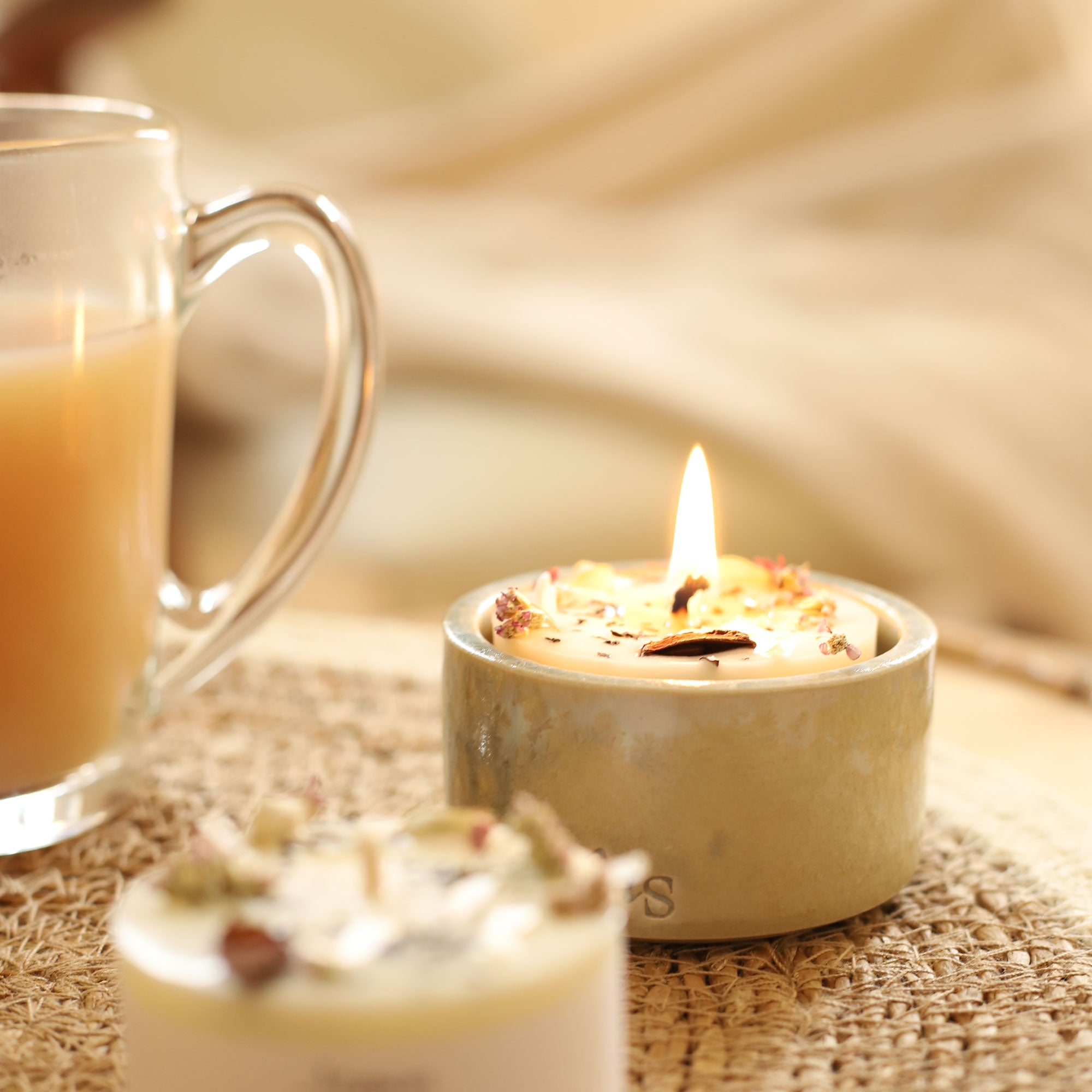 La bougie du mois de Septembre - Thé Chaï Latte